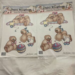 #7155 Daisy Kingdom Day Dreams 6452 VTG iron On Transfer